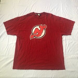 Vintage New Jersey Devils Brian Gionta #14 Old Time Hockey Men's Shirt Size 2XL